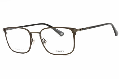 Police Vple96n 8gf Eyeglasses Shiny Black Size : 53