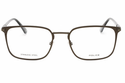 Police Vple96n 8gf Eyeglasses Shiny Black Size : 53