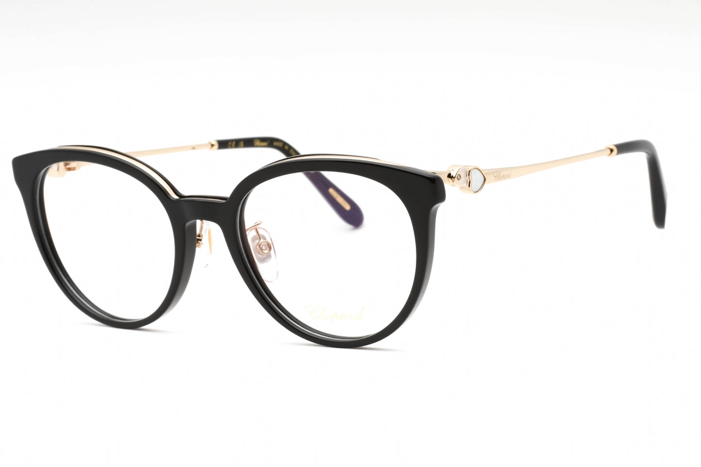 Chopard 331s 700 Eyeglasses Shiny Black Size : 53