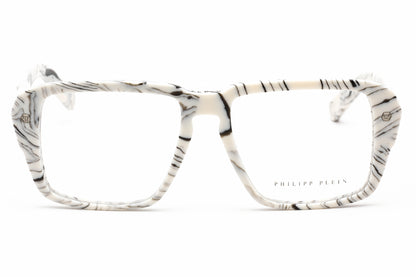 Philipp Plein 081 9yl Eyeglasses Marbled Ivory Size : 55