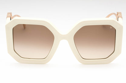 Philipp Plein 067 9zq Sunglasses Polished Ivory White Size : 54