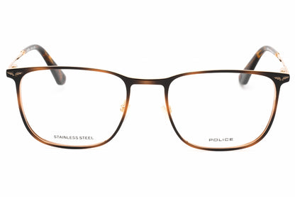 Police 68 320 Eyeglasses Shiny Rose Gold Size : 53