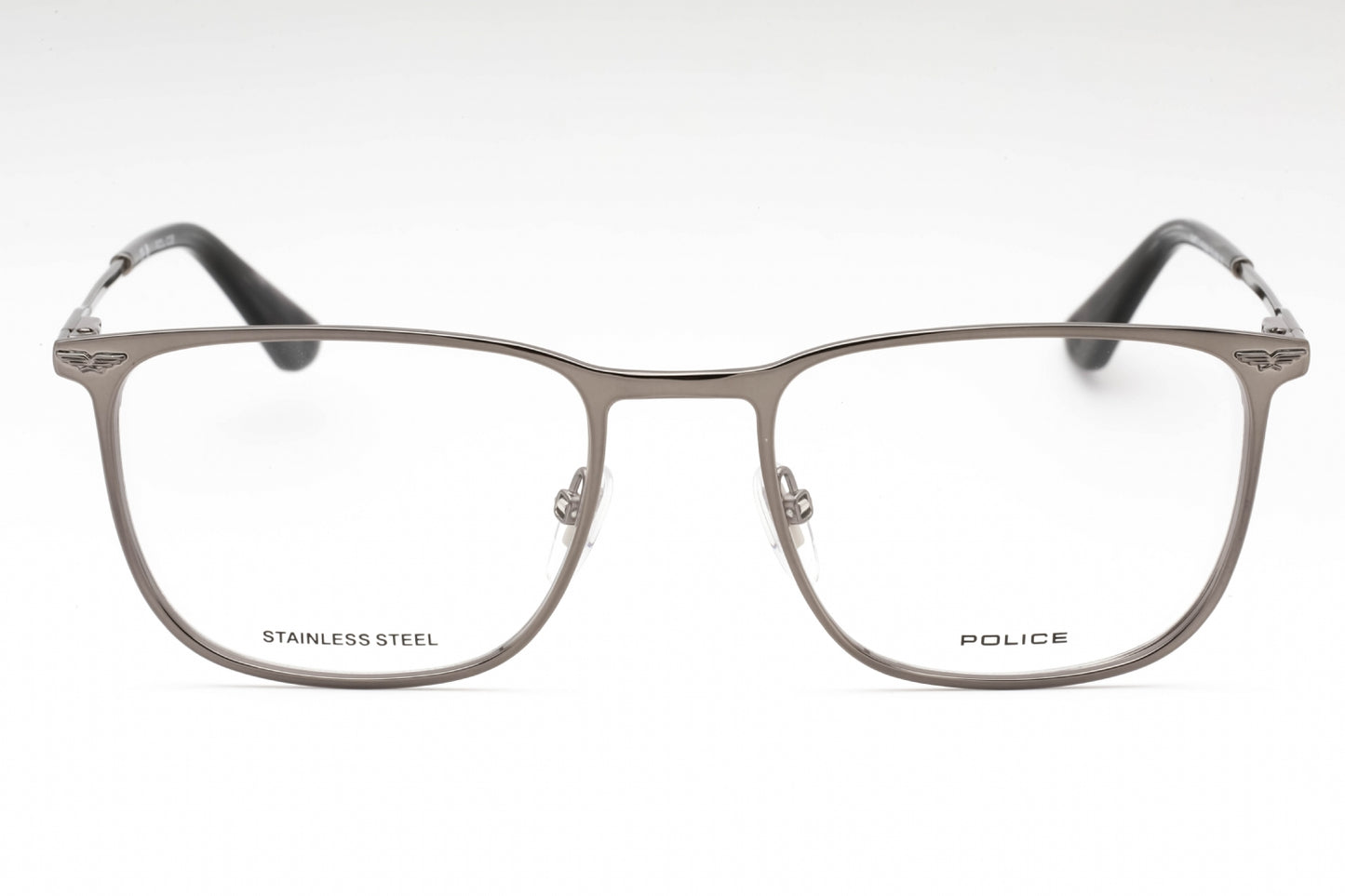 Police 68 568 Eyeglasses Shiny Gunmetal Size : 53