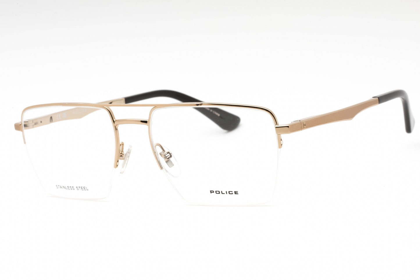 Police 71 8fe Eyeglasses Bronze Brown Size : 55