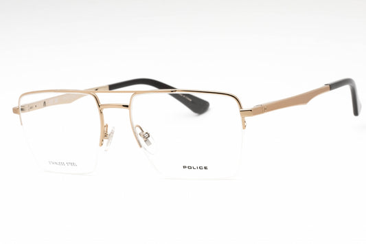 Police 71 8fe Eyeglasses Bronze Brown Size : 55