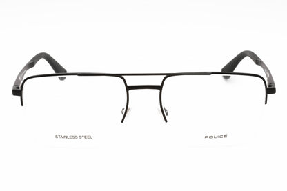 Police 71m 531 Eyeglasses Semi Matte Black Size : 55