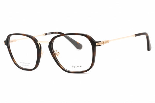 Police 78 722m Eyeglasses Matte Dark Havana Size : 52