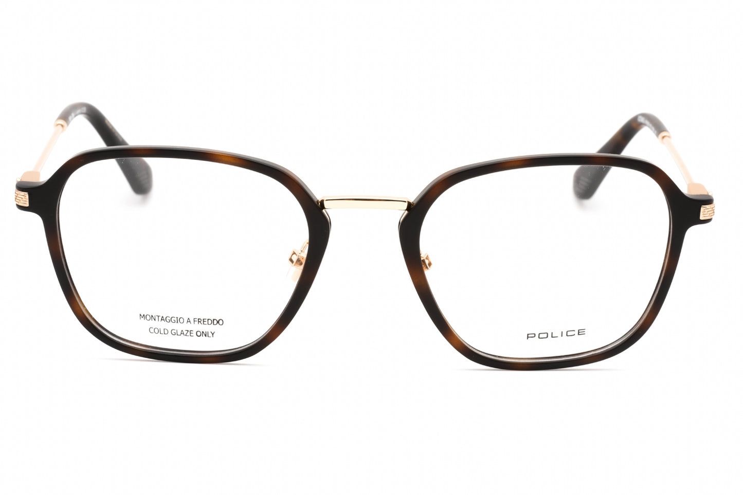 Police 78 722m Eyeglasses Matte Dark Havana Size : 52