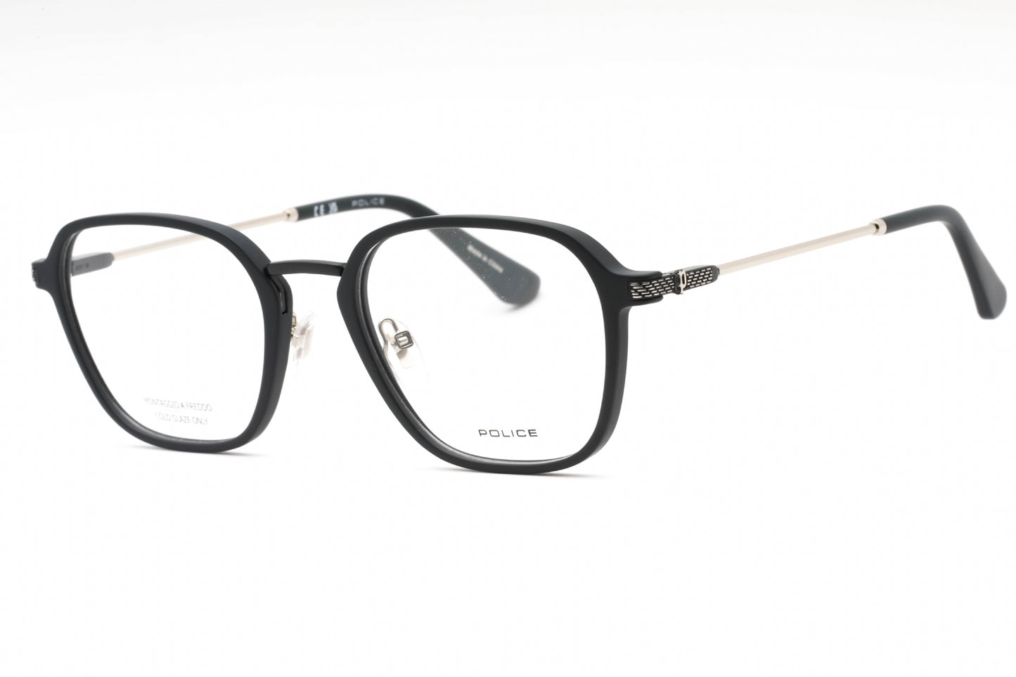 Police 78 B04m Eyeglasses Dark Tortoise Size : 52