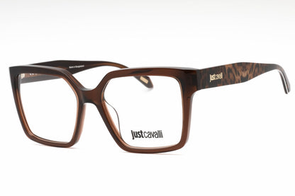 Just Cavalli 006 Aak Eyeglasses Transparent Shiny Brown Size : 53