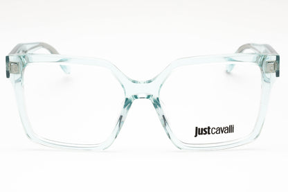 Just Cavalli 006 M40 Eyeglasses Shiny Transparent Green Size : 53