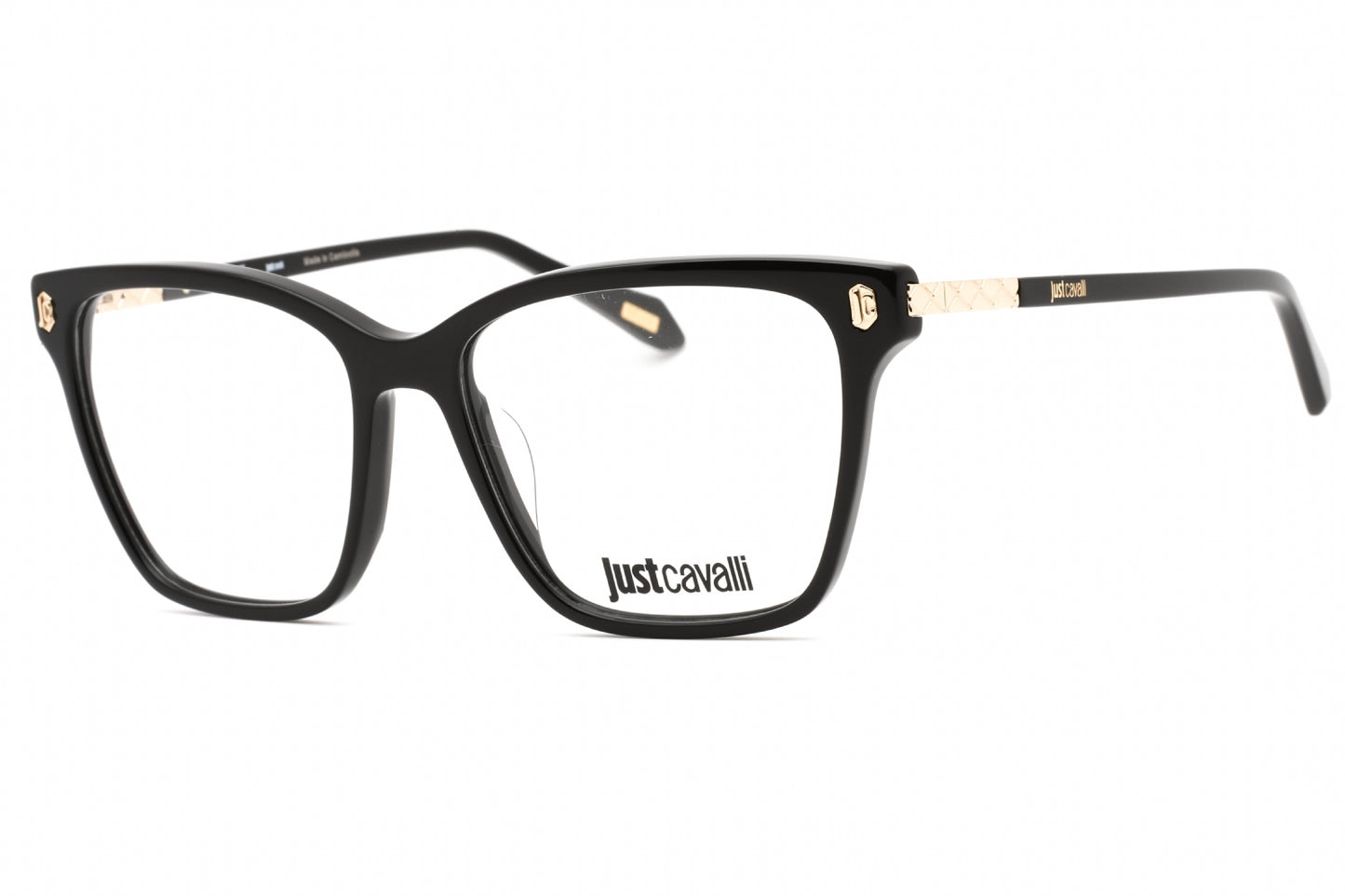 Just Cavalli 012 700 Eyeglasses Shiny Black Size : 53