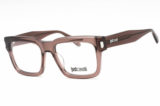 Just Cavalli 015 7ay Eyeglasses Transparent Brown Size : 54