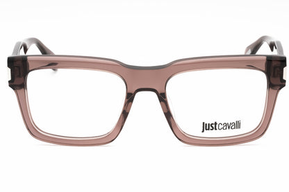 Just Cavalli 015 7ay Eyeglasses Transparent Brown Size : 54