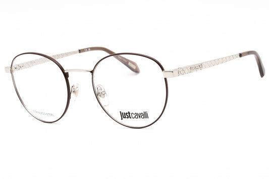 Just Cavalli 017 A75 Eyeglasses Shiny Palladium Size : 51