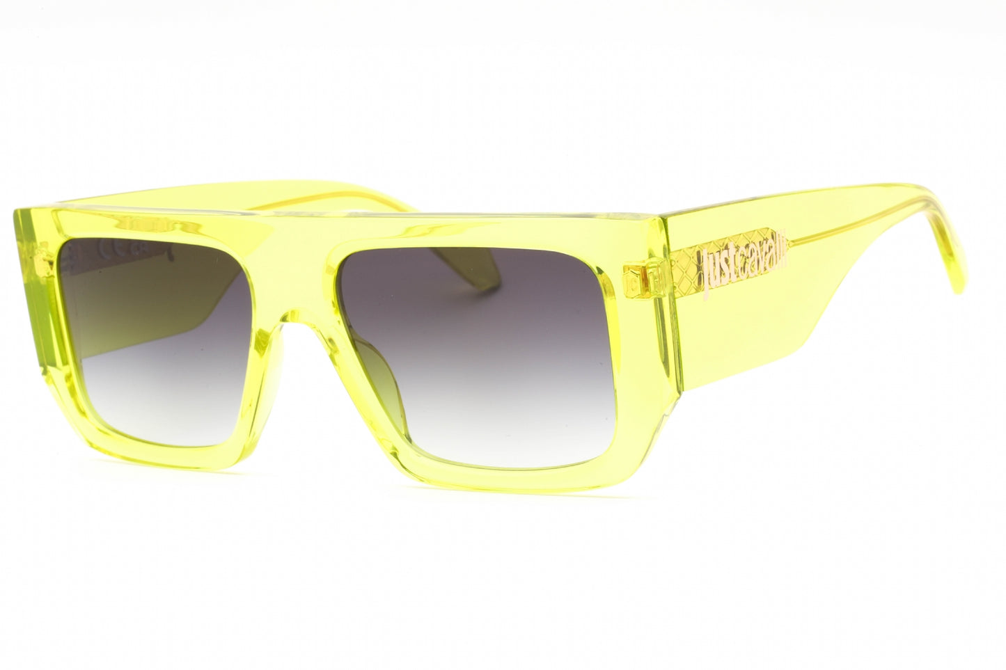 Just Cavalli 022 998 Sunglasses Shiny Transparent Green Size : 56