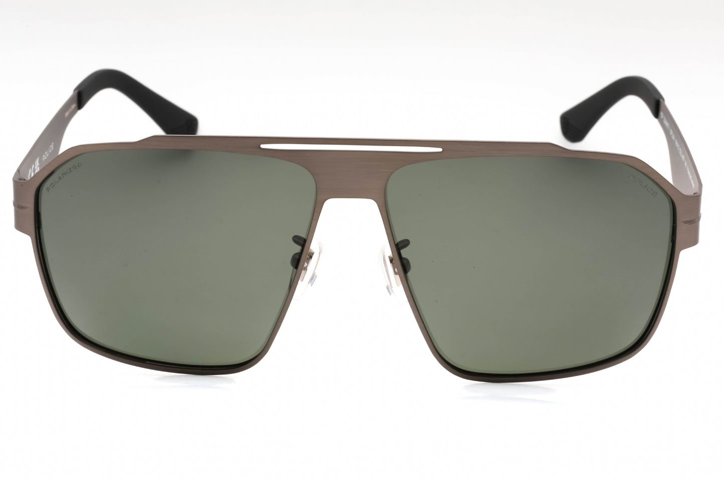 Police Spll08 I47p Sunglasses Brushed Gunmetal Size : 63