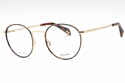 Police Vpll29e 300 Eyeglasses Tortoise Gold Size : 50