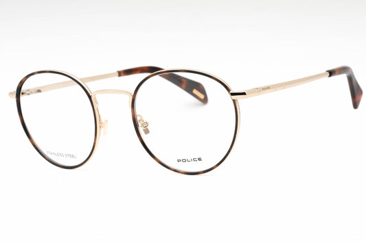 Police Vpll29e 300 Eyeglasses Tortoise Gold Size : 50