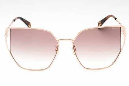 Police Spll38m 8fc Sunglasses Shiny Copper Gold Size : 57