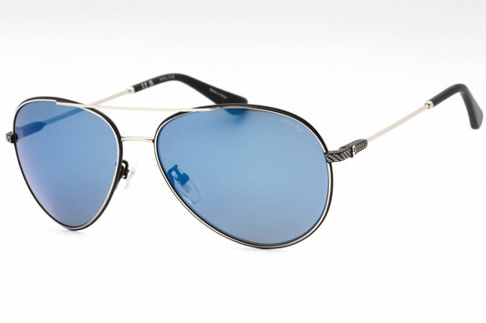 Police Spll11 K07b Sunglasses Black Silver Size : 59