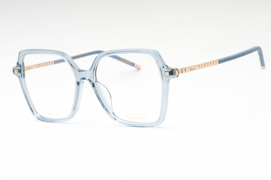 Chopard 348m 6na Eyeglasses Transparent Blue Size : 55