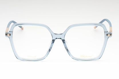 Chopard 348m 6na Eyeglasses Transparent Blue Size : 55