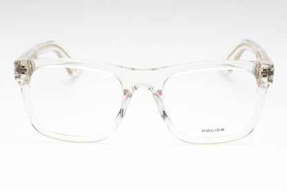 Police Vple37n 880 Eyeglasses Transparent Size : 52