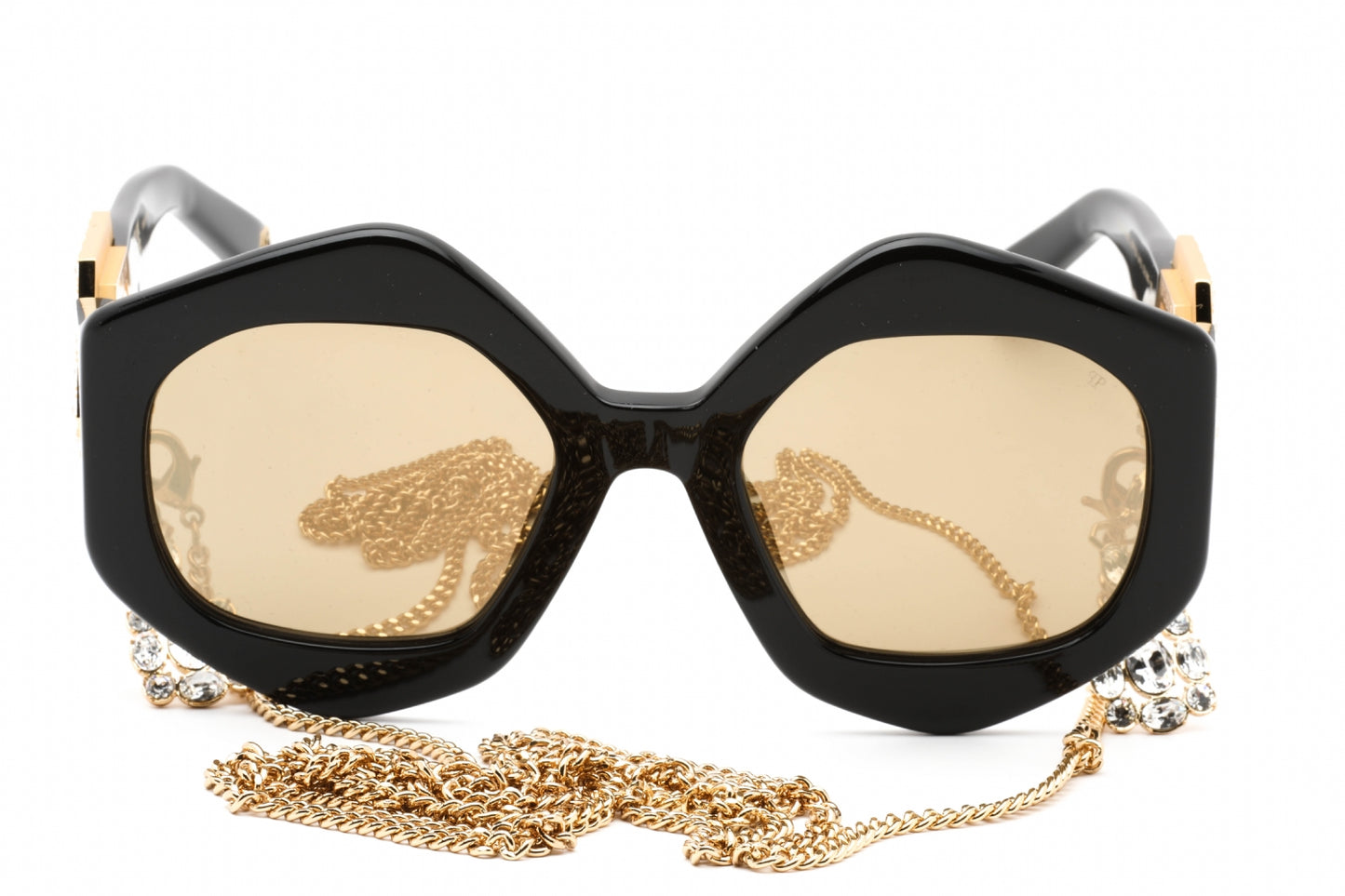 Philipp Plein 102s 700g Sunglasses Shiny Black Size : 54