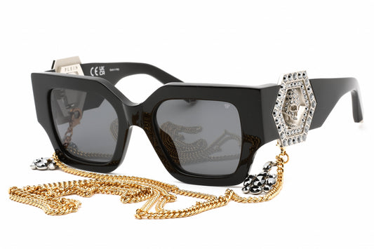 Philipp Plein 103s 700 Sunglasses Black Size : 51