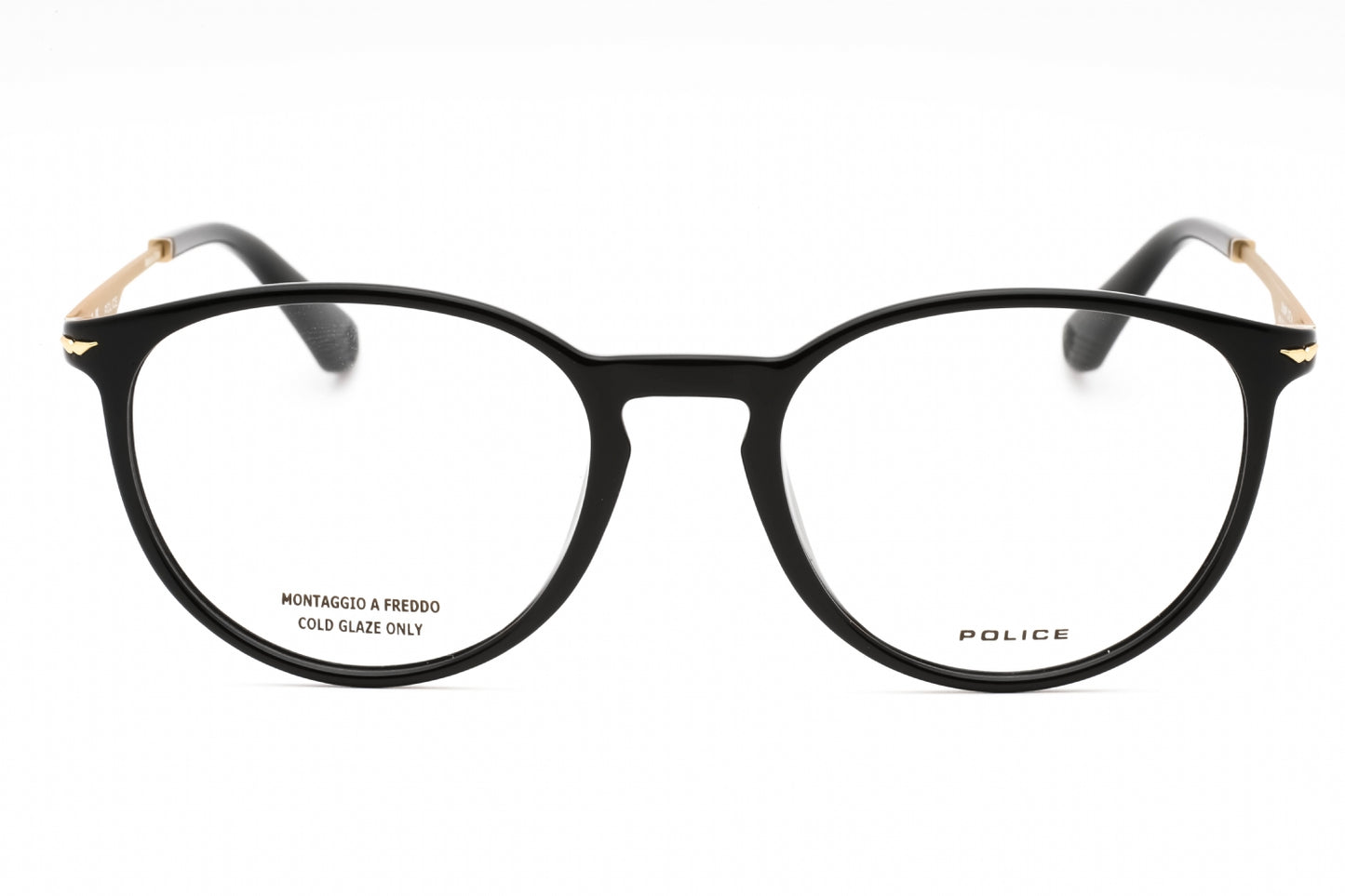 Police Vpll63 Z42y Eyeglasses Black Size : 52