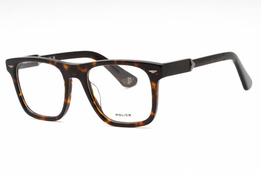 Police Vpll72 722 Eyeglasses Dark Tortoise Size : 52