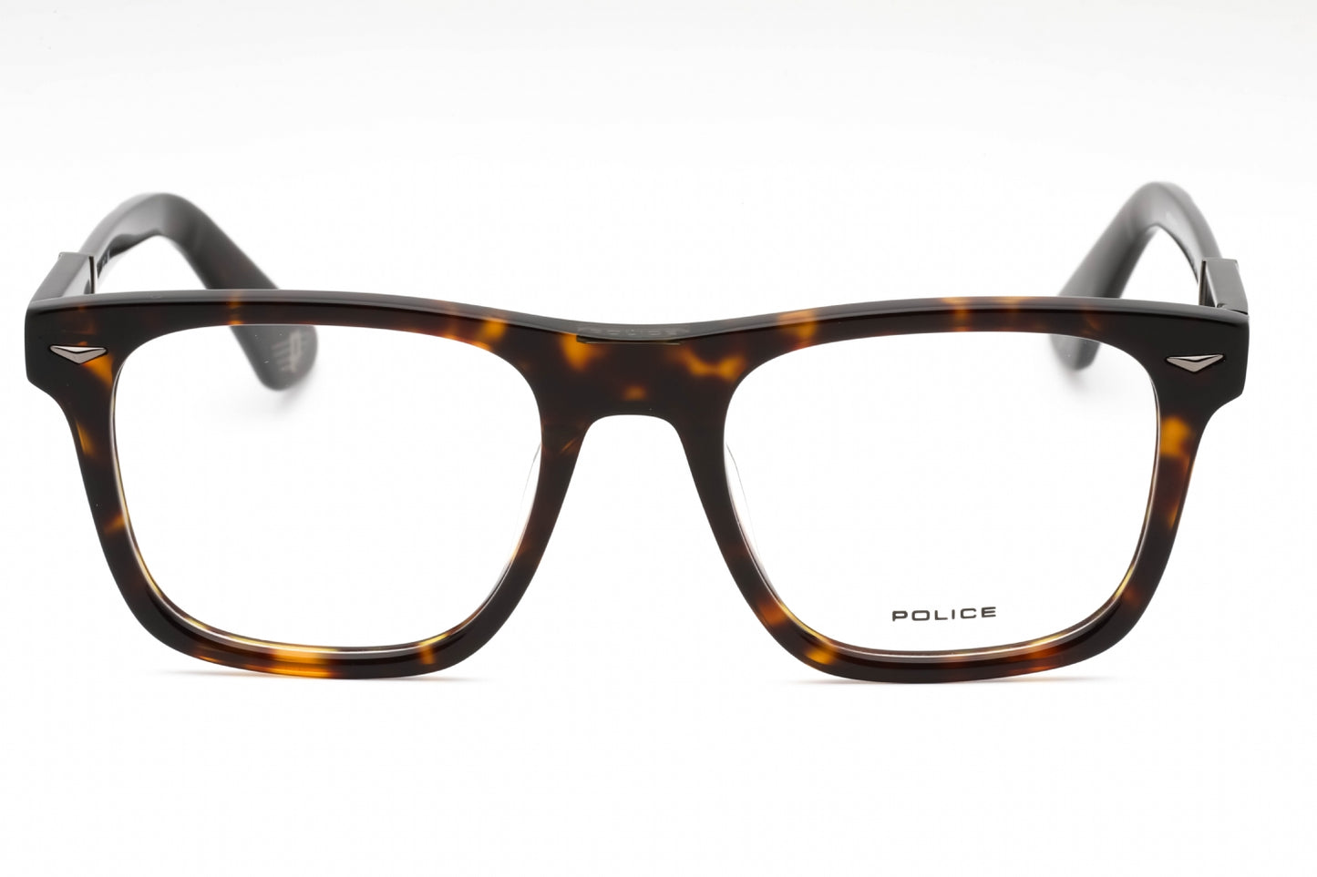 Police Vpll72 722 Eyeglasses Dark Tortoise Size : 52