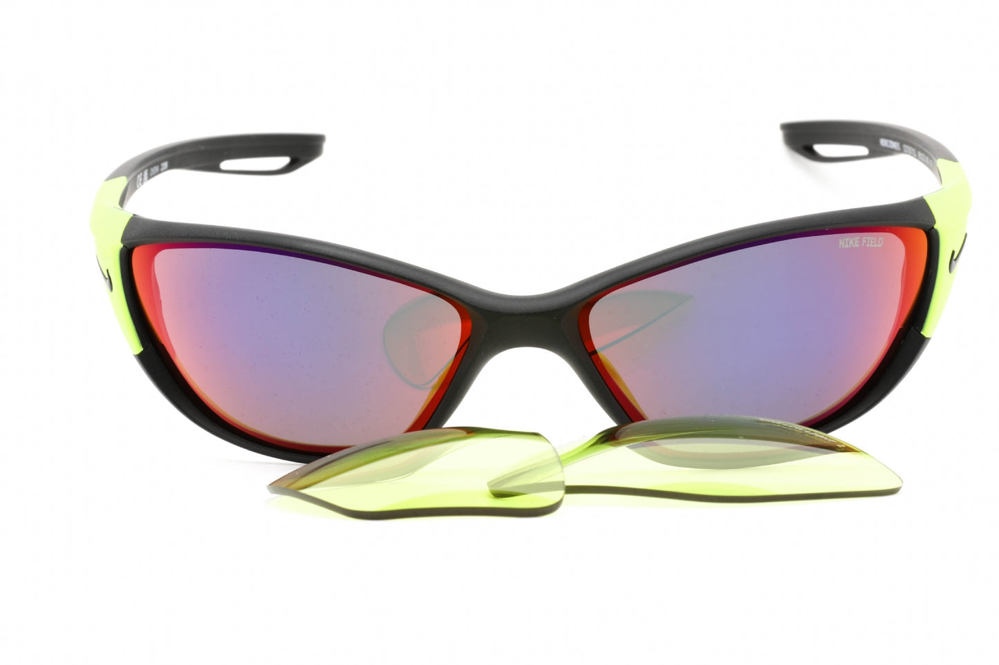 Nike Zone E Dz7357 11 Sunglasses Matte Black Size : 66