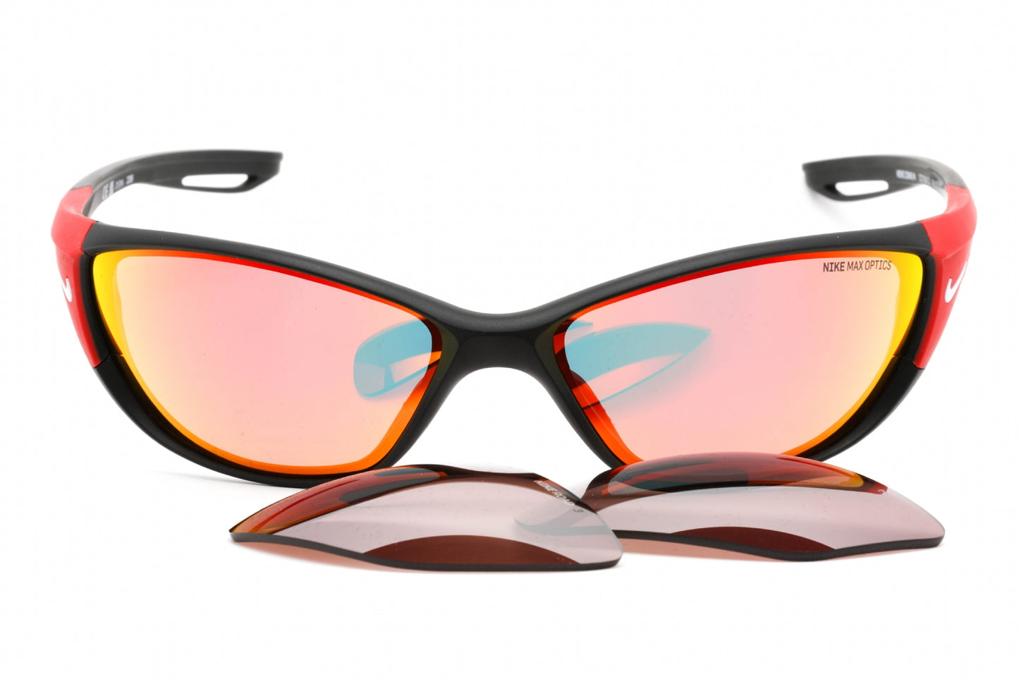Nike Zone M Dz7358 11 Sunglasses Matte Black Size : 66