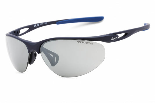 Nike Aerial Dz7352 410 Sunglasses Matte Midnight Navy Size : 69