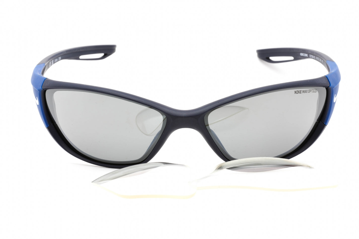 Nike Zone Dz7356 410 Sunglasses Matte Midnight Navy Size : 66