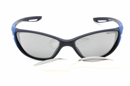 Nike Zone Dz7356 410 Sunglasses Matte Midnight Navy Size : 66