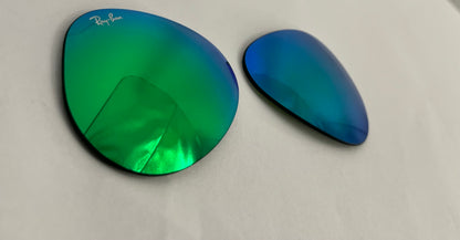 Ray Ban 3025 Both Lenses Green Mirror