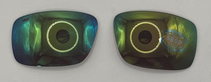 Costa Del Mar Fantail Both Lenses Green Mirror