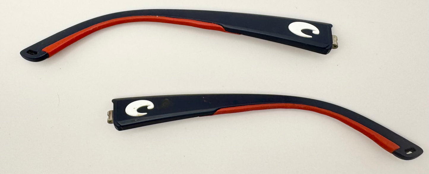 Costa Del Mar Mag Bay Both Temples Red