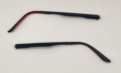 Carrera 8014 Both Temples Black/red