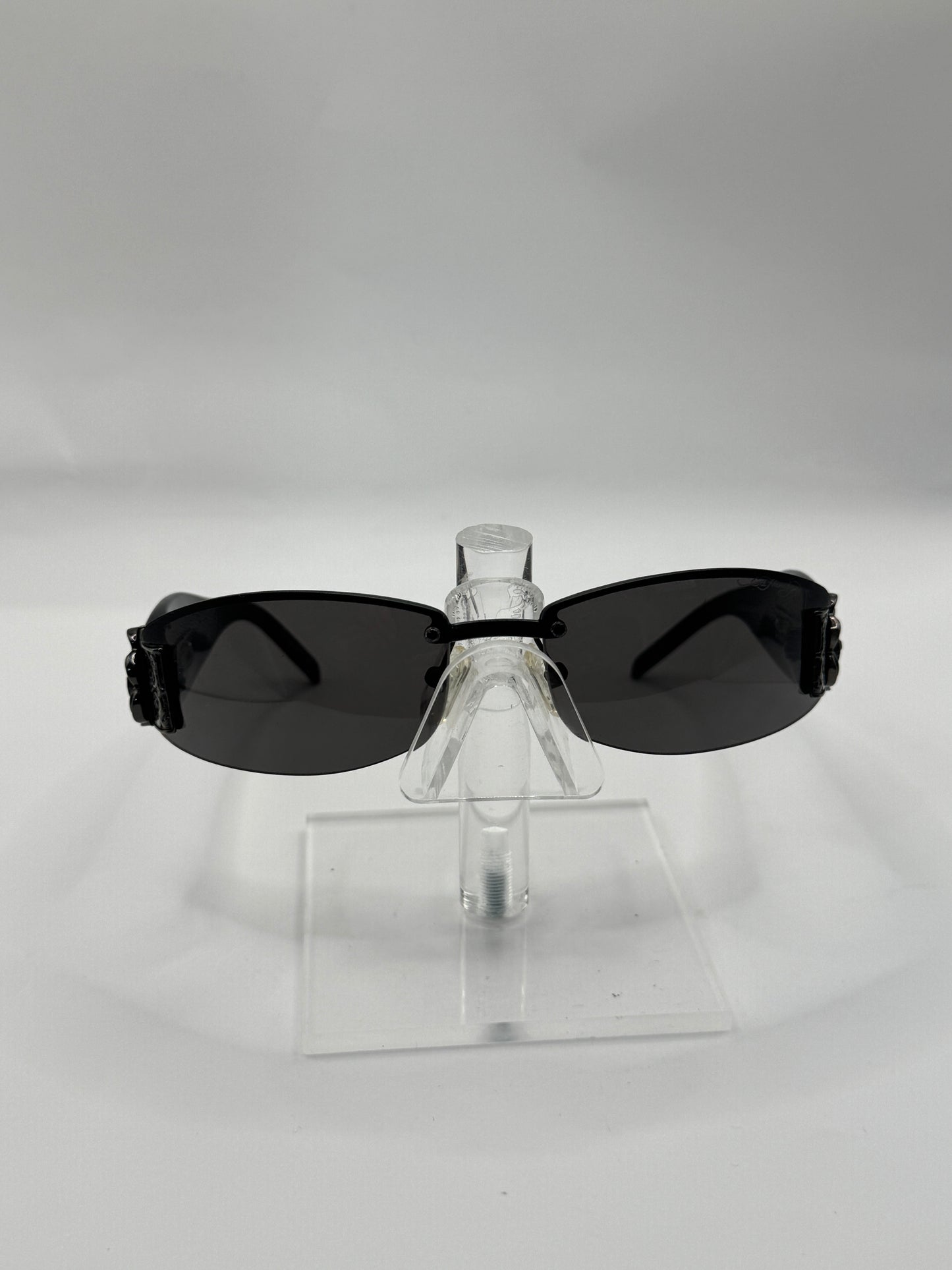 Ed Hardy Ehs 020 Sunglasses in color Black