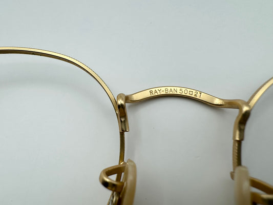 Ray Ban 3447 Front Face Gold