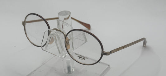 Oliver Peoples Linus Eyeglasses in color Gold