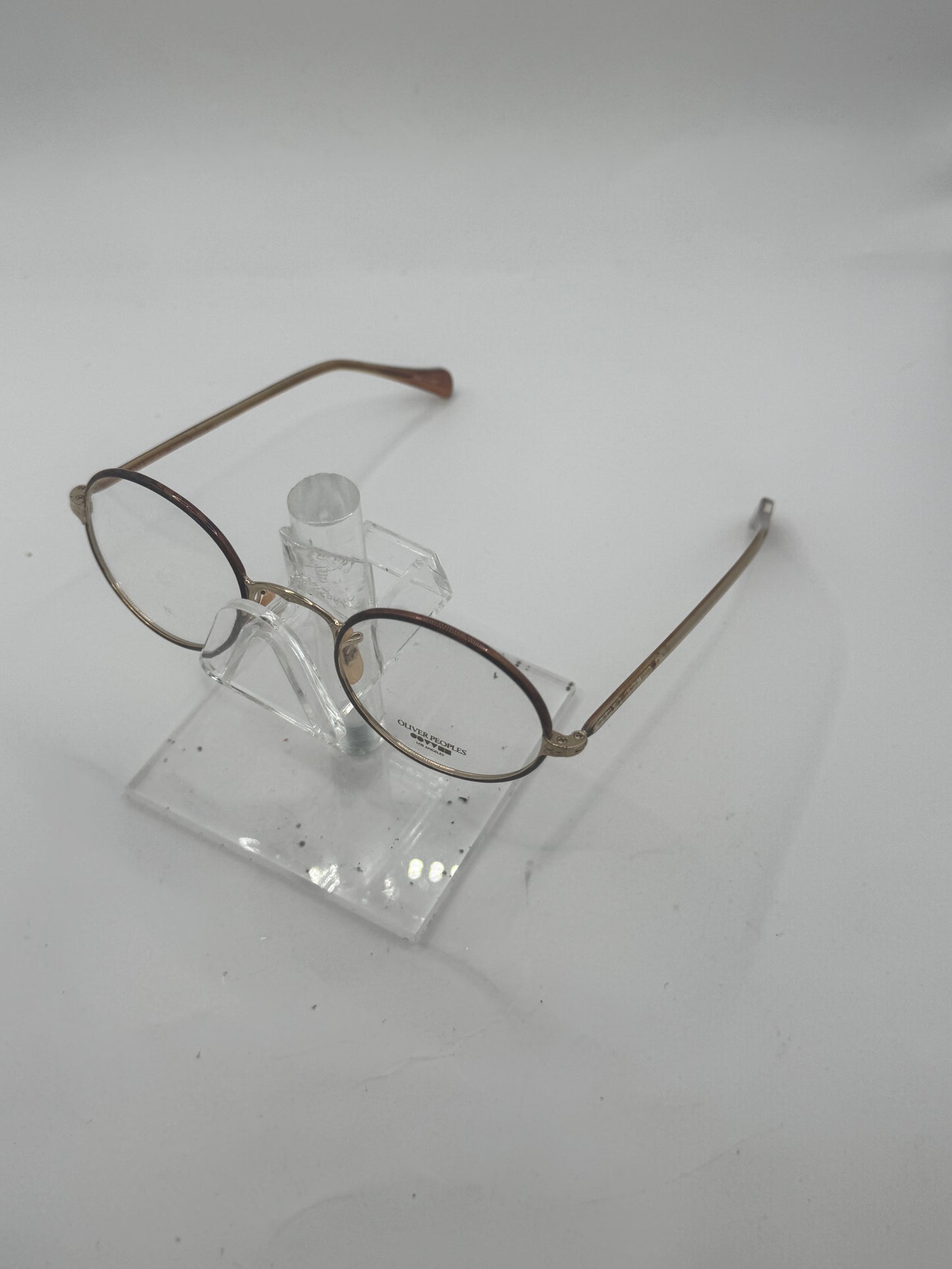 Oliver Peoples Linus Eyeglasses in color Gold