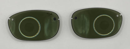 Maui Jim 413 Hanalei Both Lenses Blackish Green