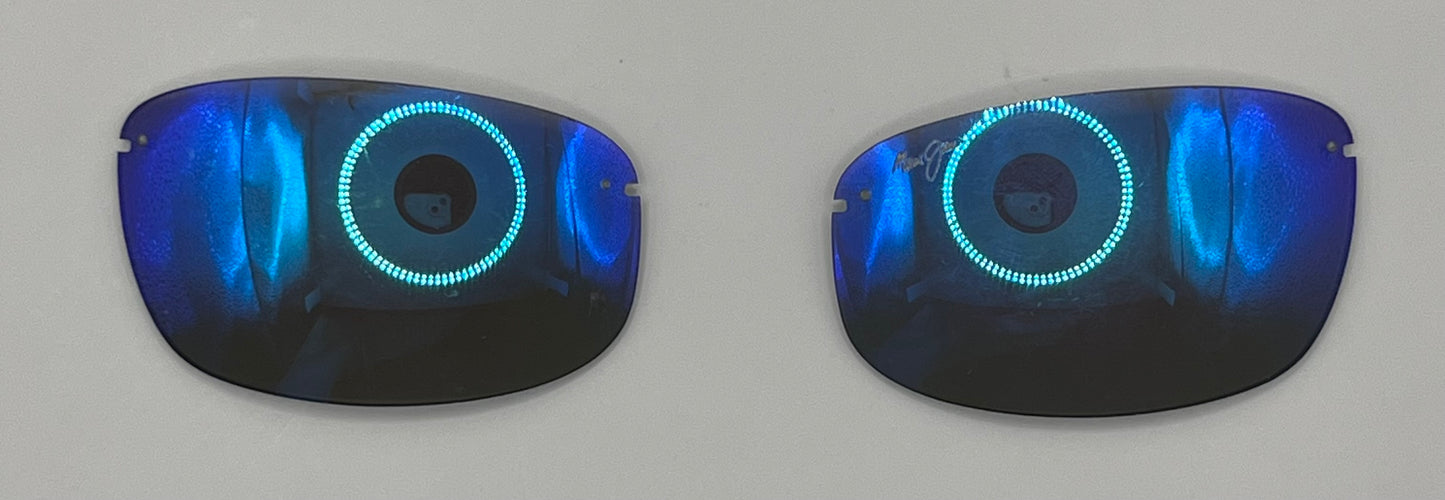 Maui Jim Hookipa 407 Both Lenses Blue Mirror