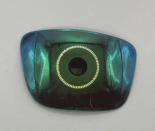 Costa Del Mar Tuna Alley Pro Right Lens Green Mirror Glass 580G