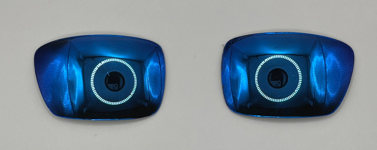 Costa Del Mar Permit Both Lenses Blue Mirror Glass 580G